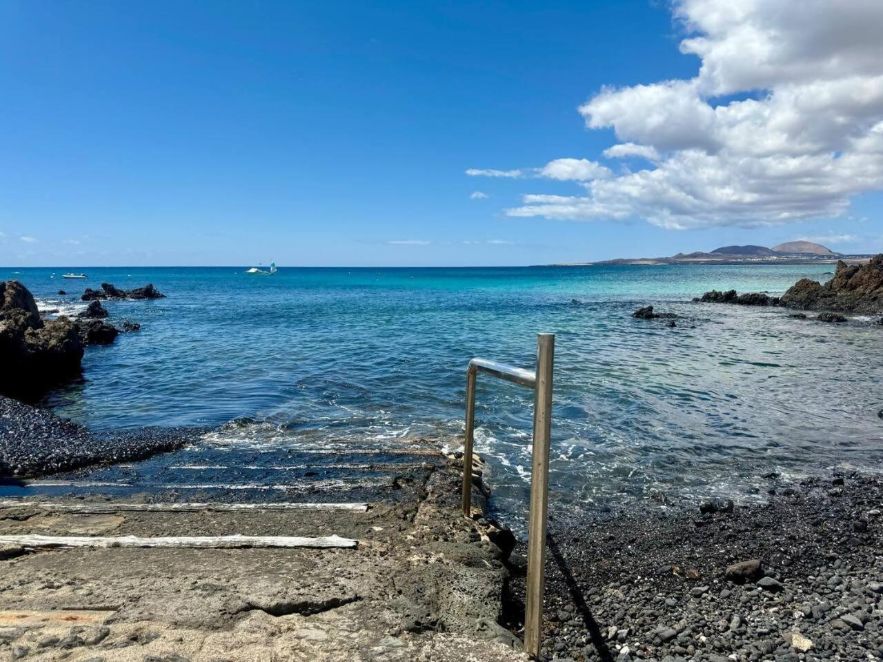 Gran Terraza 1 Minuto De Las Piscinas Naturales Punta Mujeres Екстер'єр фото