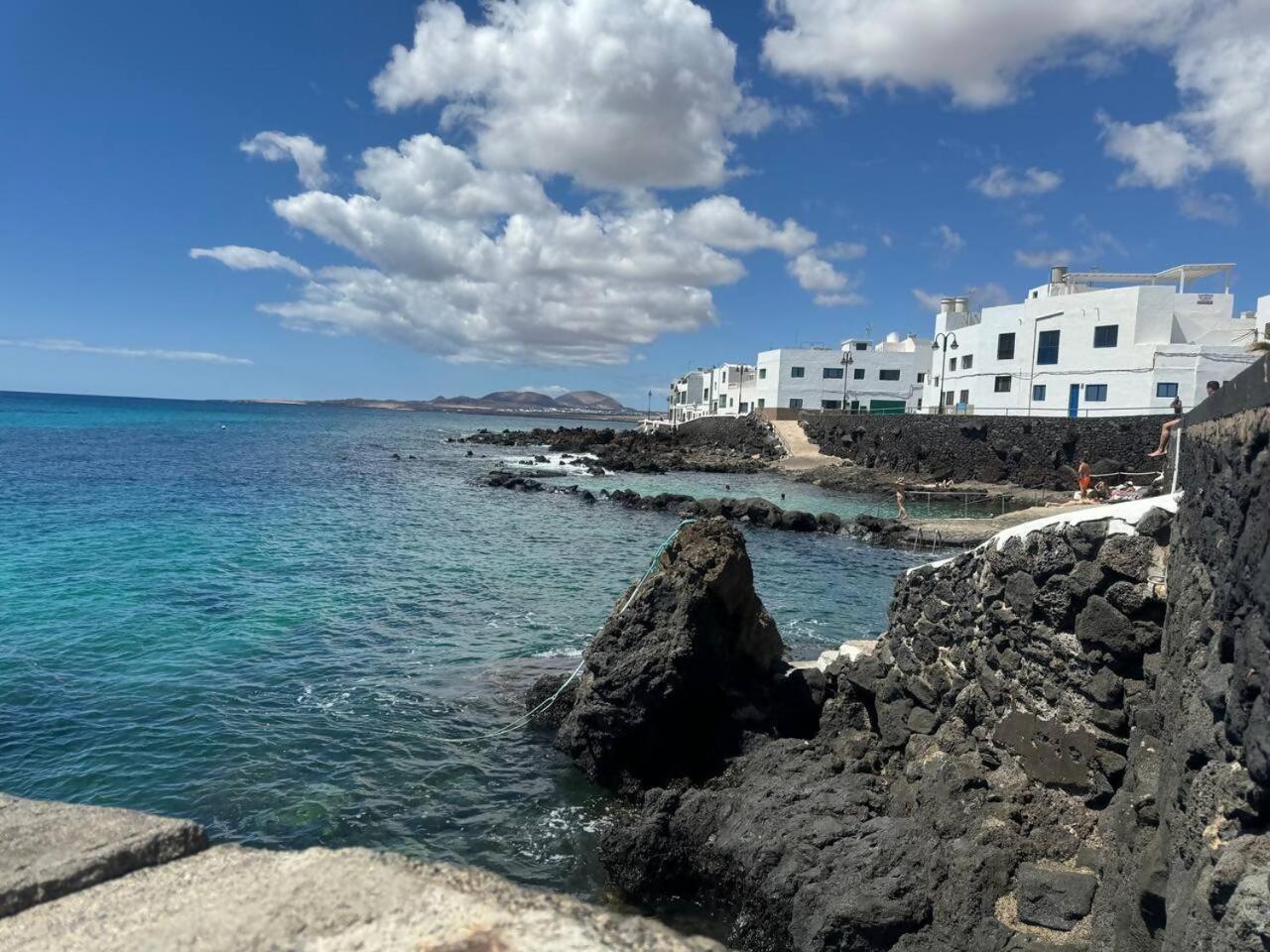 Gran Terraza 1 Minuto De Las Piscinas Naturales Punta Mujeres Екстер'єр фото