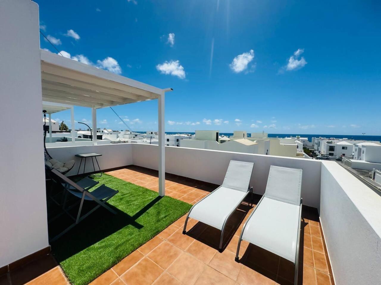 Gran Terraza 1 Minuto De Las Piscinas Naturales Punta Mujeres Екстер'єр фото