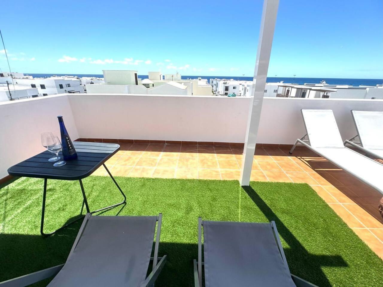 Gran Terraza 1 Minuto De Las Piscinas Naturales Punta Mujeres Екстер'єр фото
