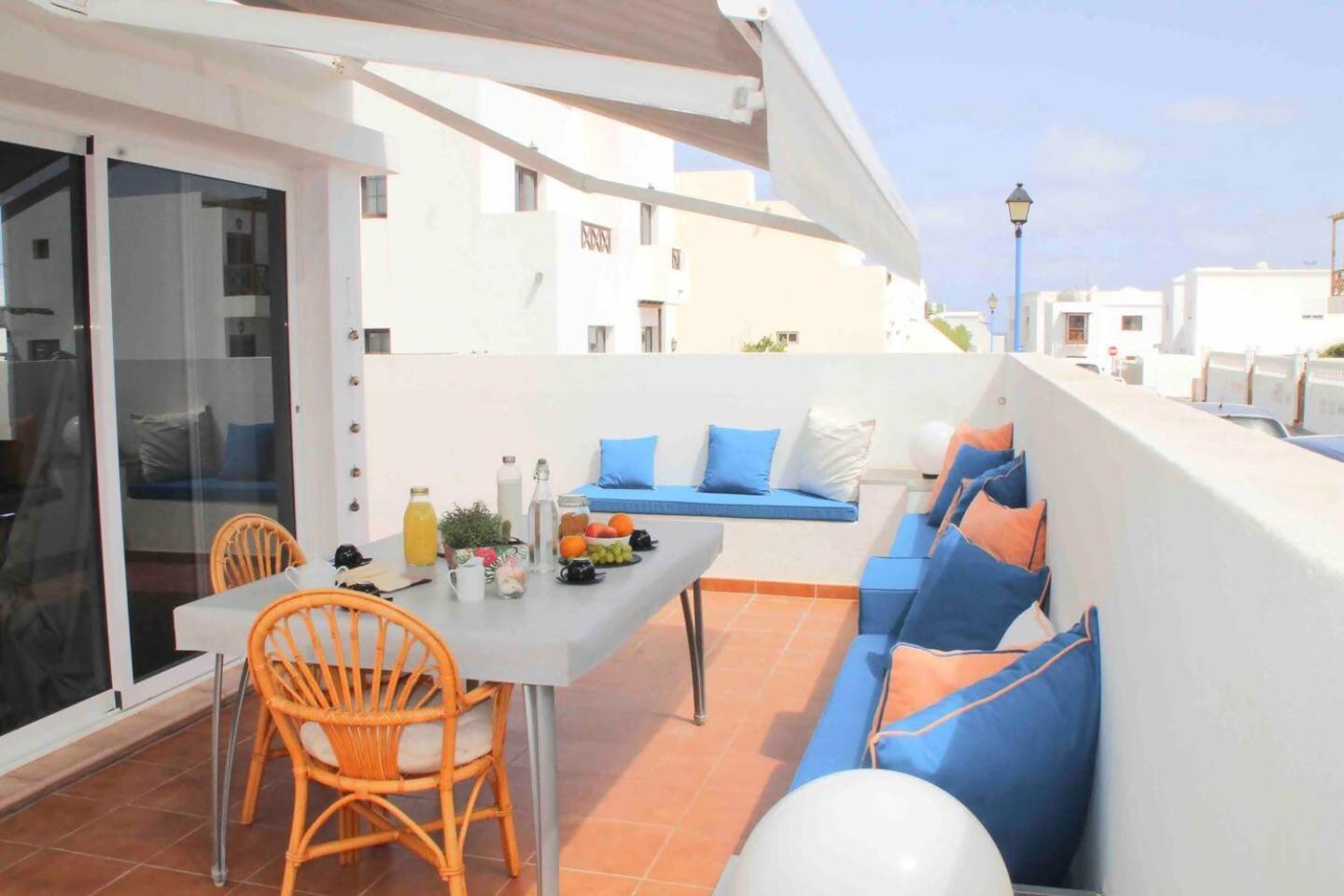 Gran Terraza 1 Minuto De Las Piscinas Naturales Punta Mujeres Екстер'єр фото