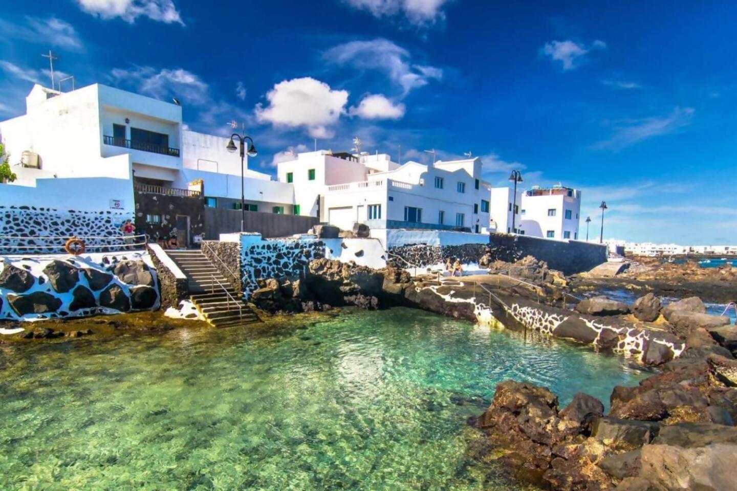 Gran Terraza 1 Minuto De Las Piscinas Naturales Punta Mujeres Екстер'єр фото